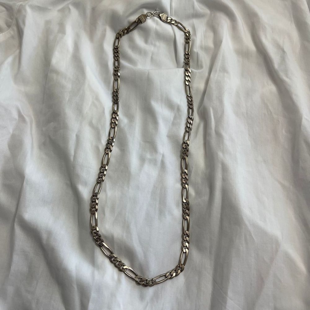 PGDA 925 Silver Chain Necklace 70 Grams, 14 Inches Clasped